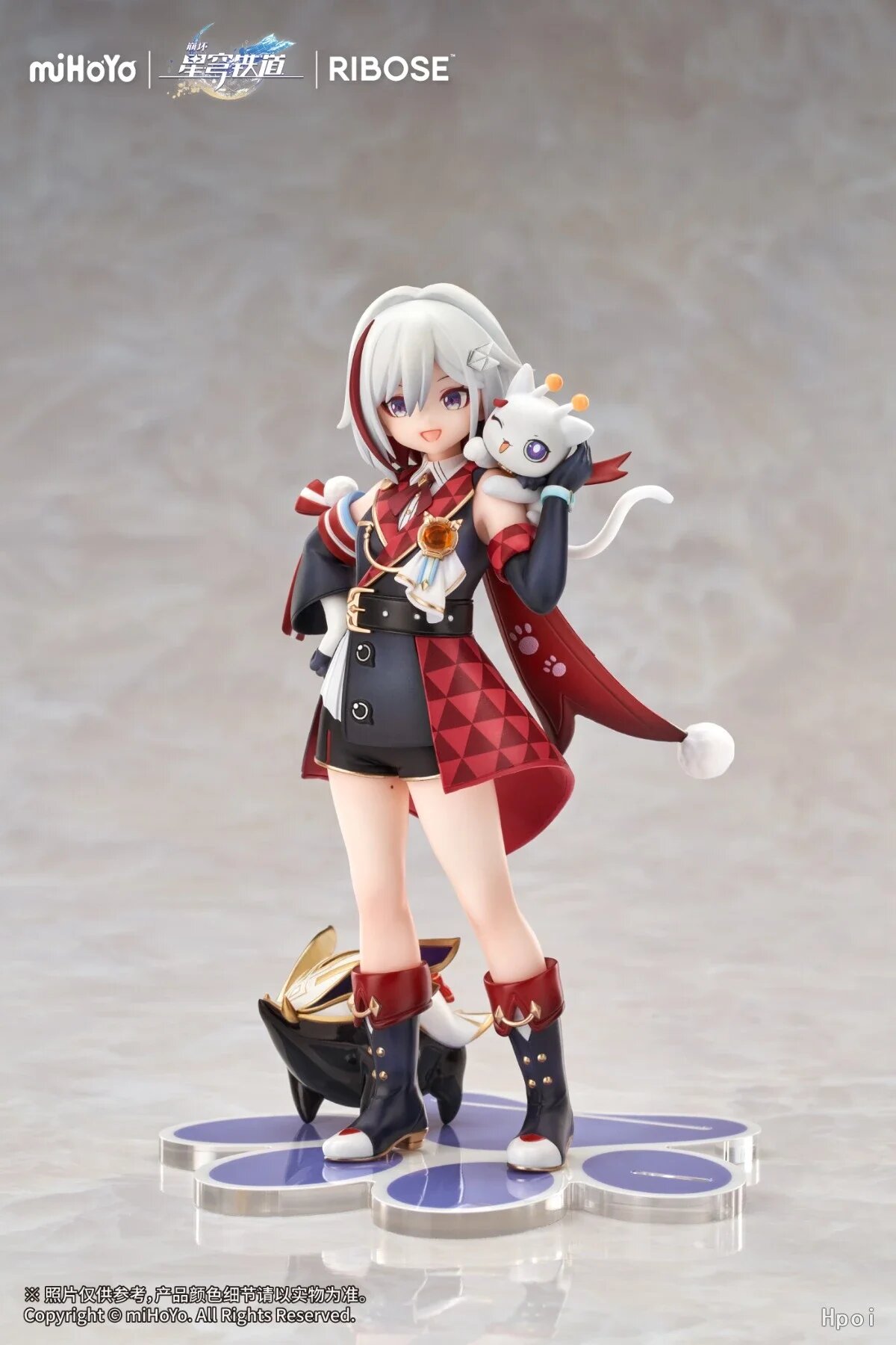 Фигурки Honkai: Star Rail Tiny Cat Series Topaz & Numby 1/8 Bandai
