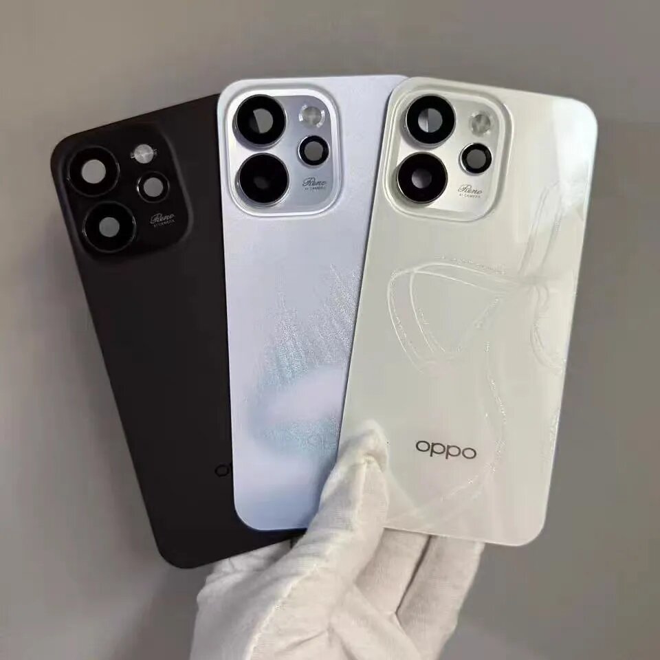 Задняя крышка смартфона OPPO reno15 (заднее стекло) Цвет: Белый