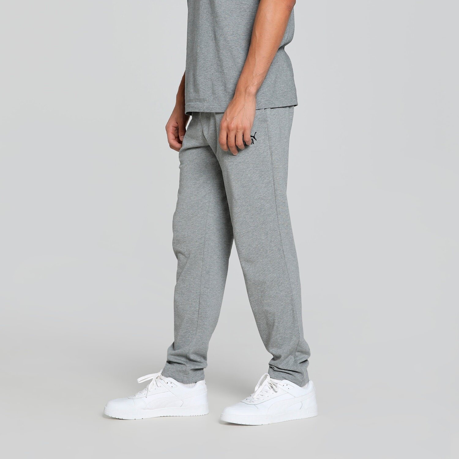 Брюки спортивные PUMA ESS No. 1 Logo, размер L, серый — фото 1