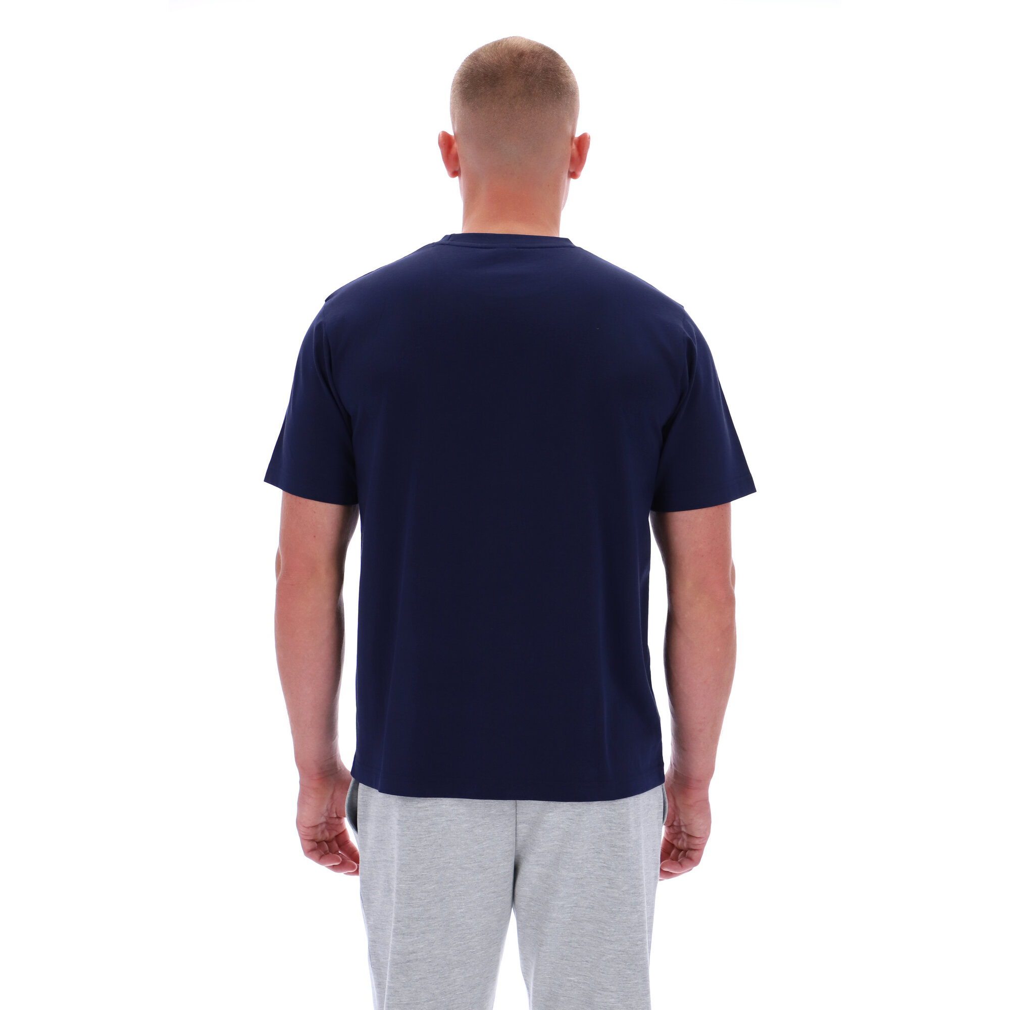 Футболка Reebok Adrian Ss Crewneck, размер S INT, синий — фото 1