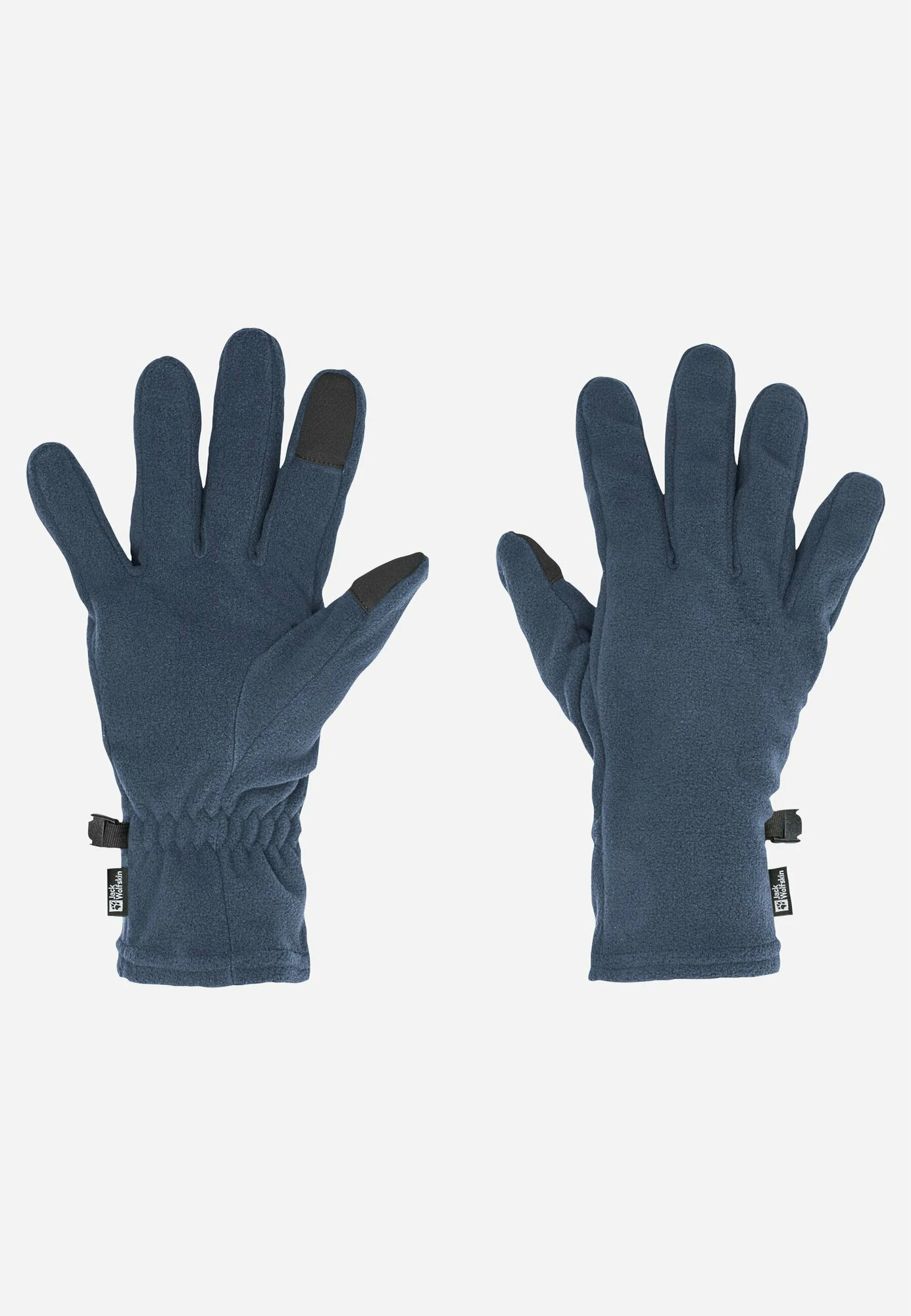 Перчатки Jack Wolfskin Real Stuff  для взрослых и детей, размер L, темно-синий — фото 1
