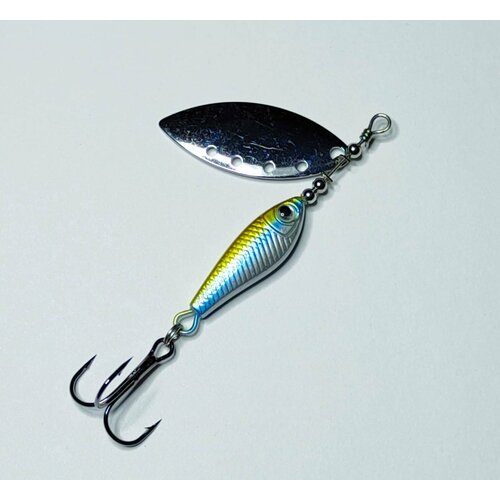 Блесна вращающаяся Silver Creek (Grows Culture) 21 гр. на судака, на щуку, форель, окуня, голавля, жереха. #021