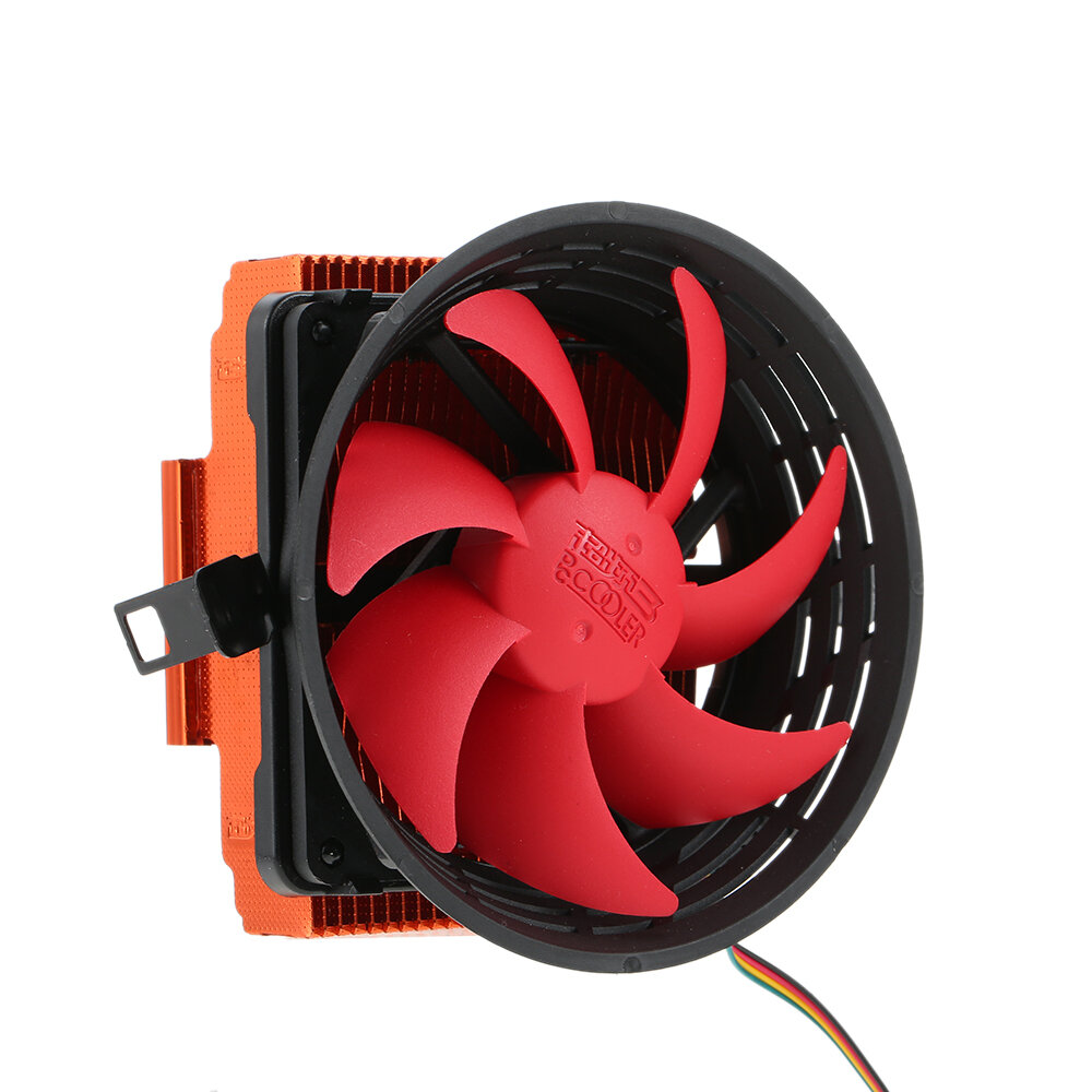 PCCOOLER CPU Cooler 3pin Mini CPU Cooler Heatsink Вентилятор Cooling with 80mm Вентилятор охлаждения for Desktop Computer