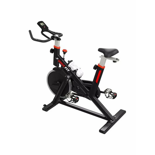 Велотренажер спин-байк UNIXFIT SB-490 для дома, маховик 12 кг (инерционный вес 19 кг), нагрузка бесступенчатая UNIX FIT