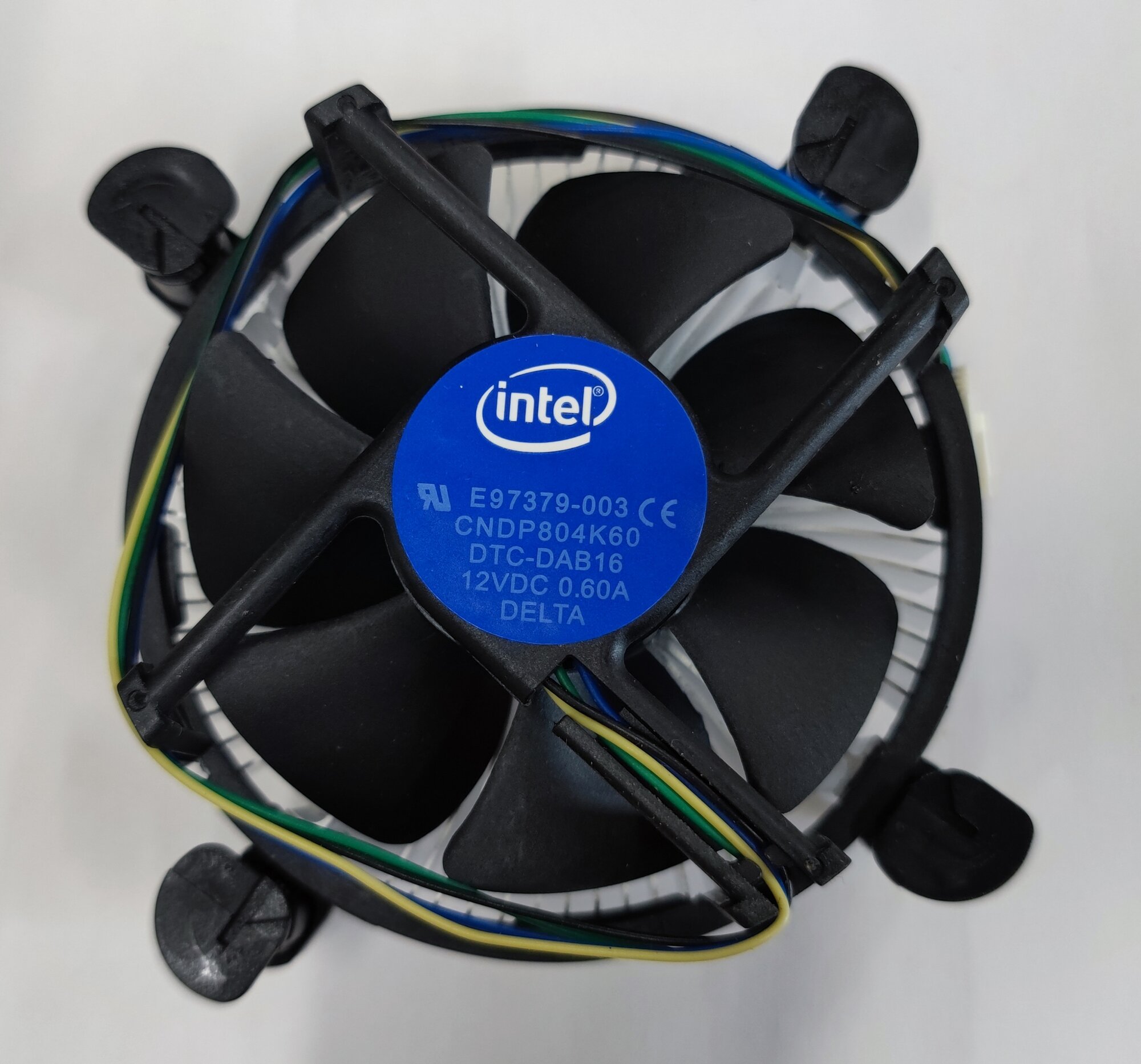 Кулер Intel Solution Original, для процессора, алюминий, 10 см, 2200 оборотов