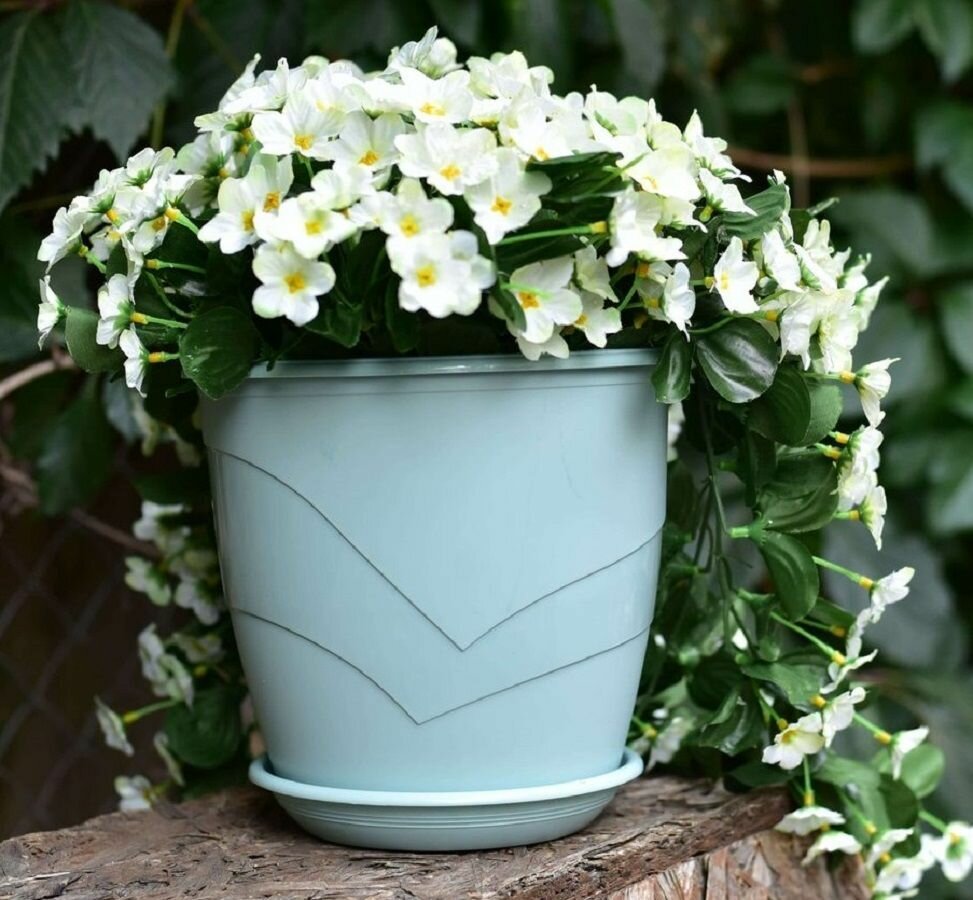 Комплект цветочных горшков с поддонами LAPDES 