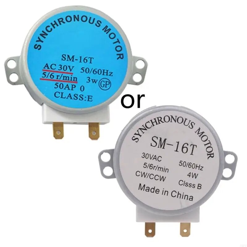 J6PE Микроволновая печь Синхронный двигатель 3W 50/60 Гц для деталей микроволновой печи, Glass plate motor
