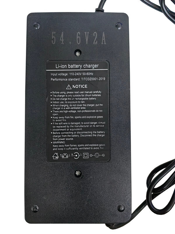 Зарядное устройство для Kugoo V3 PRO 54,6v 2A (1 pin)с вентилятором — фото 1