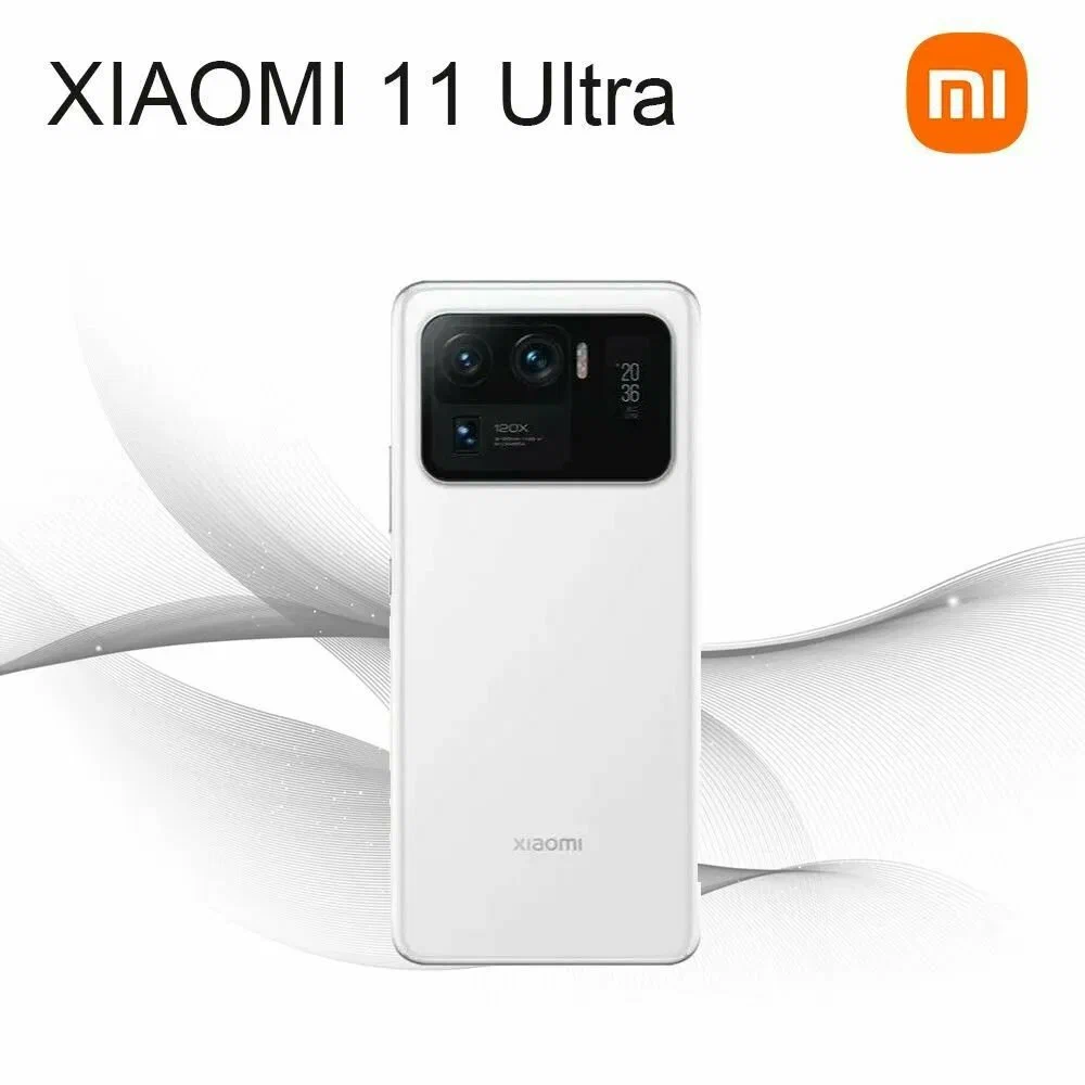 Смартфон Xiaomi Mi 11 Ultra 12/512ГБ Global, Dual nano SIM, белый — фото 1