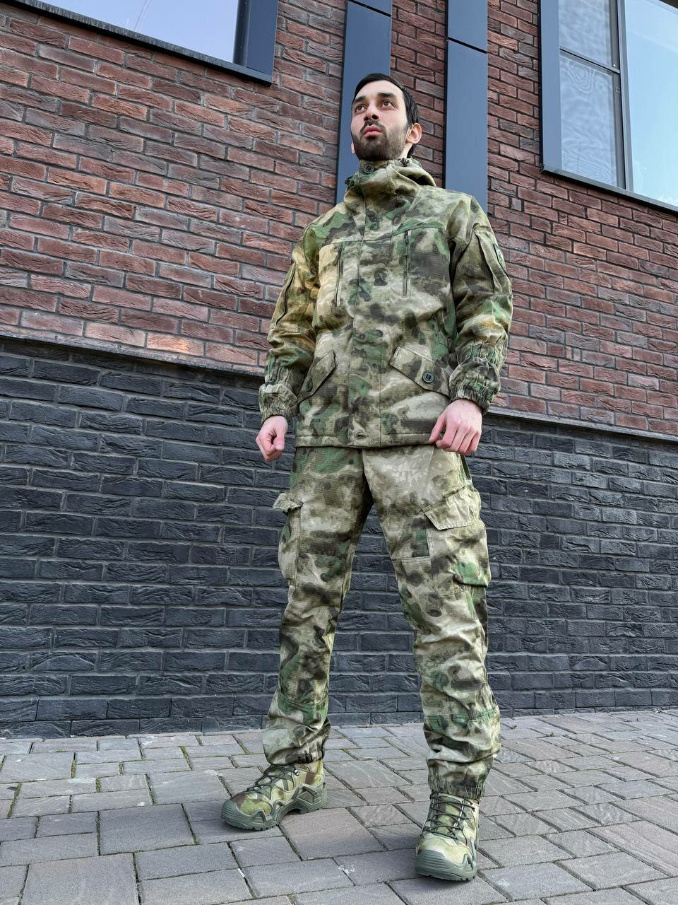 Костюм для охоты Горка 6 флис лайт мох — фото 1