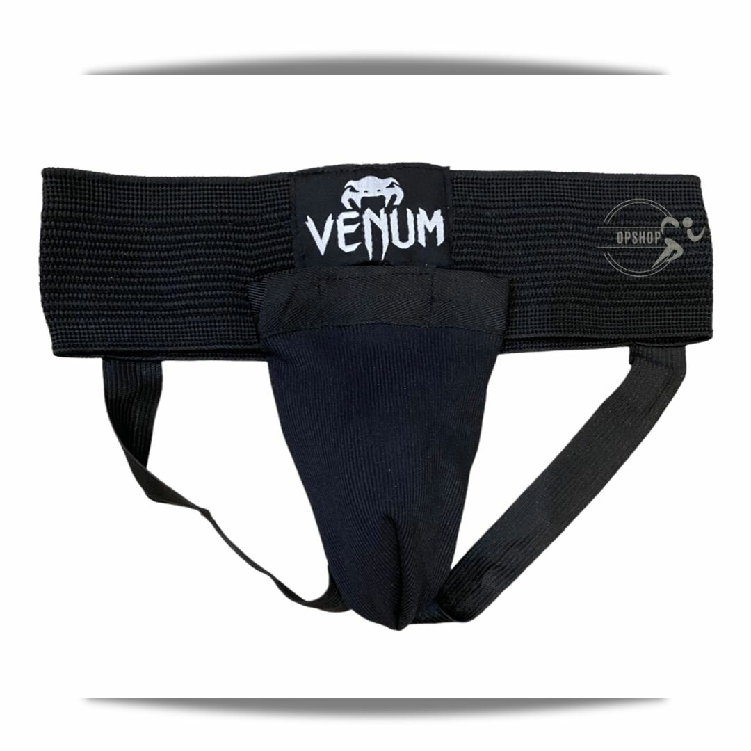 Защита паха Venum black size(M) мужской паховый бандаж