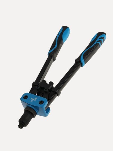 Изображение товара Заклепочник тундра, 360 мм, двуручный, заклепки 2.4 - 3.2 - 4 - 4.8 - 6.4 мм