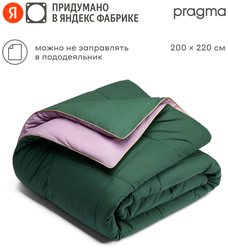 Одеяло-комфортер Pragma Pulek Евро лотосово-зеленый, евро 200х220 см