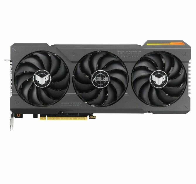Видеокарта ASUS NVIDIA GeForce RTX 4070 TI Super Gaming OC (TUF-RTX4070TIS-O16G-GAMING) - PCI Express 4.0, 16 ГБ, GDDR6X, 256 бит, DisplayPort, HDMI, GPU 2640 МГц