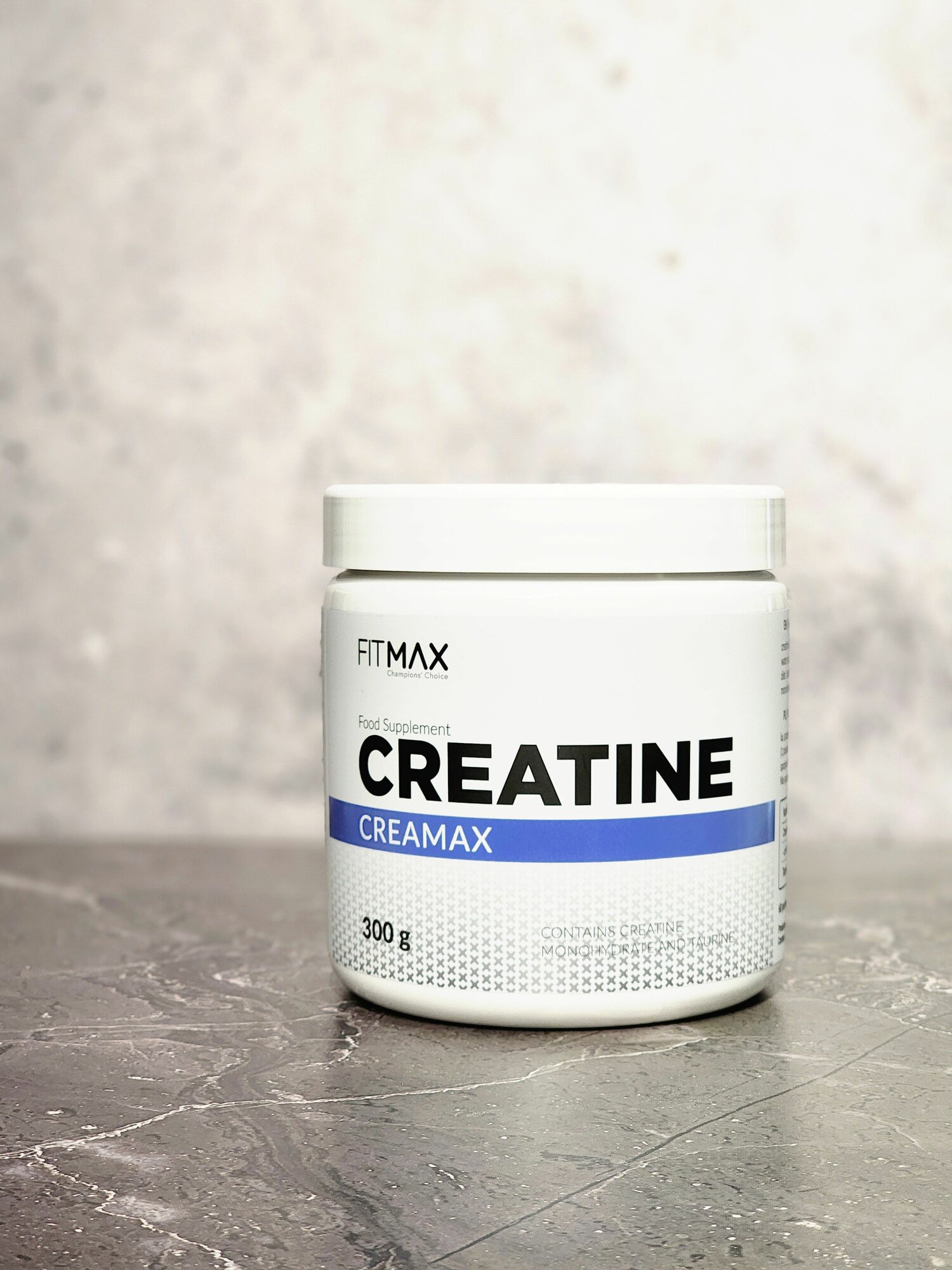 Креатин моногидрат с таурином FitMax - Creatine CreaMaX (300 г) - Без Вкуса