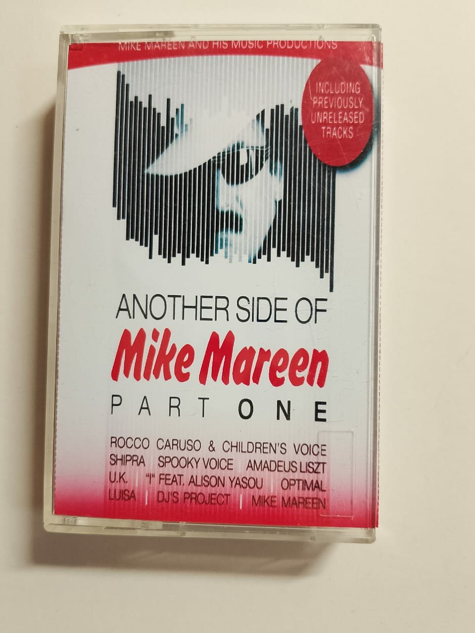 Аудиокассета коллекционная ECP, с хитами от Mike Mareen, ностальгия в чистом виде