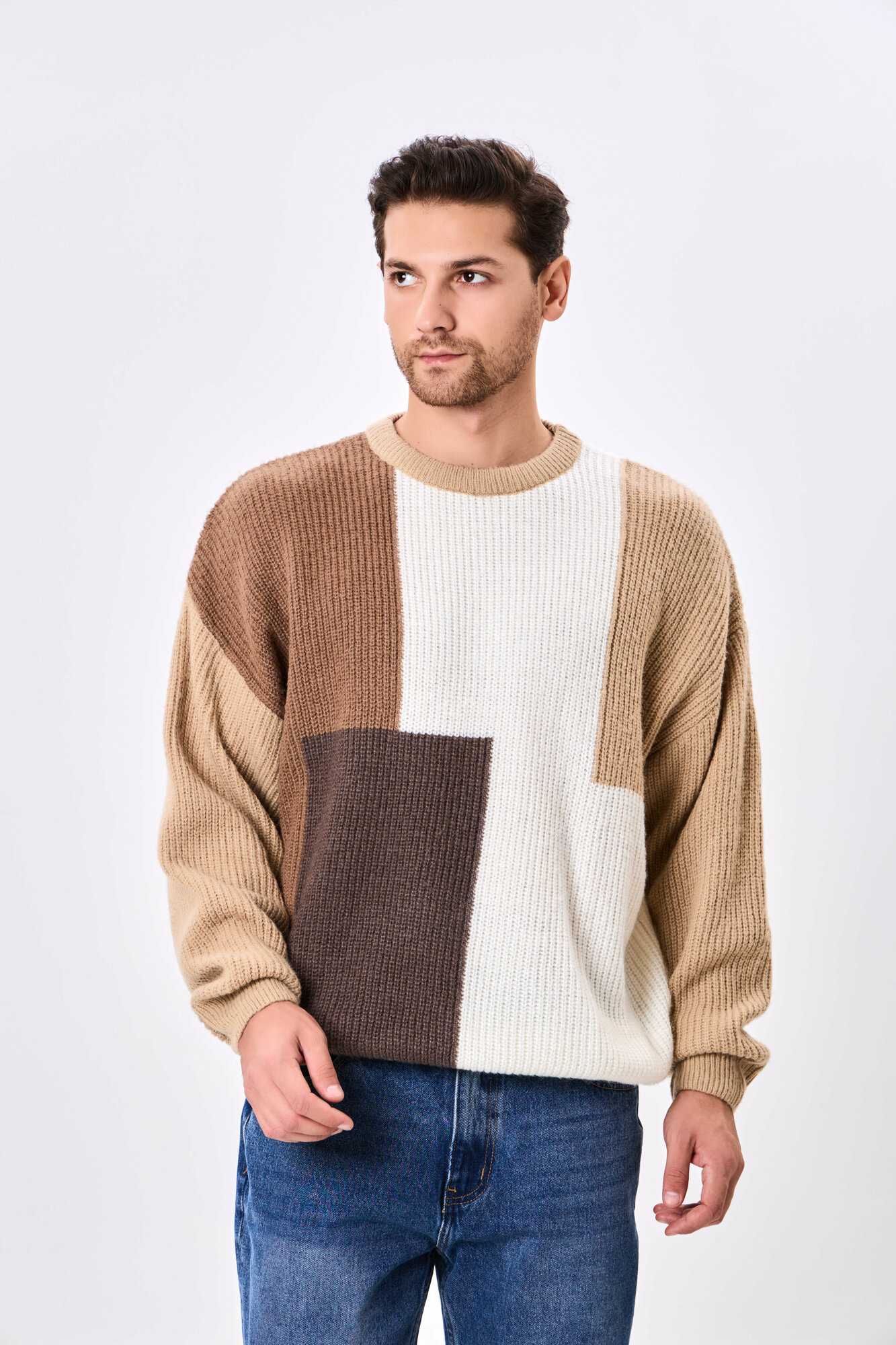 Свитер TERRA PRO, размер L, , beige