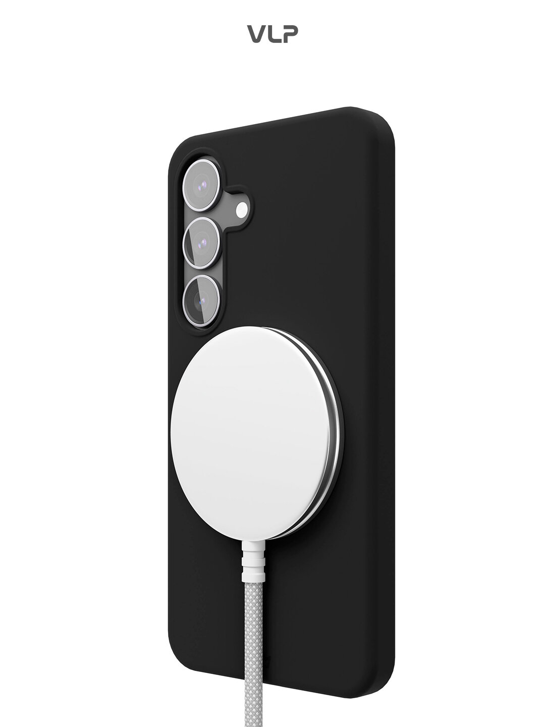 Чехол на Samsung S25 с MagSafe Aster Case VLP, черный — фото 1