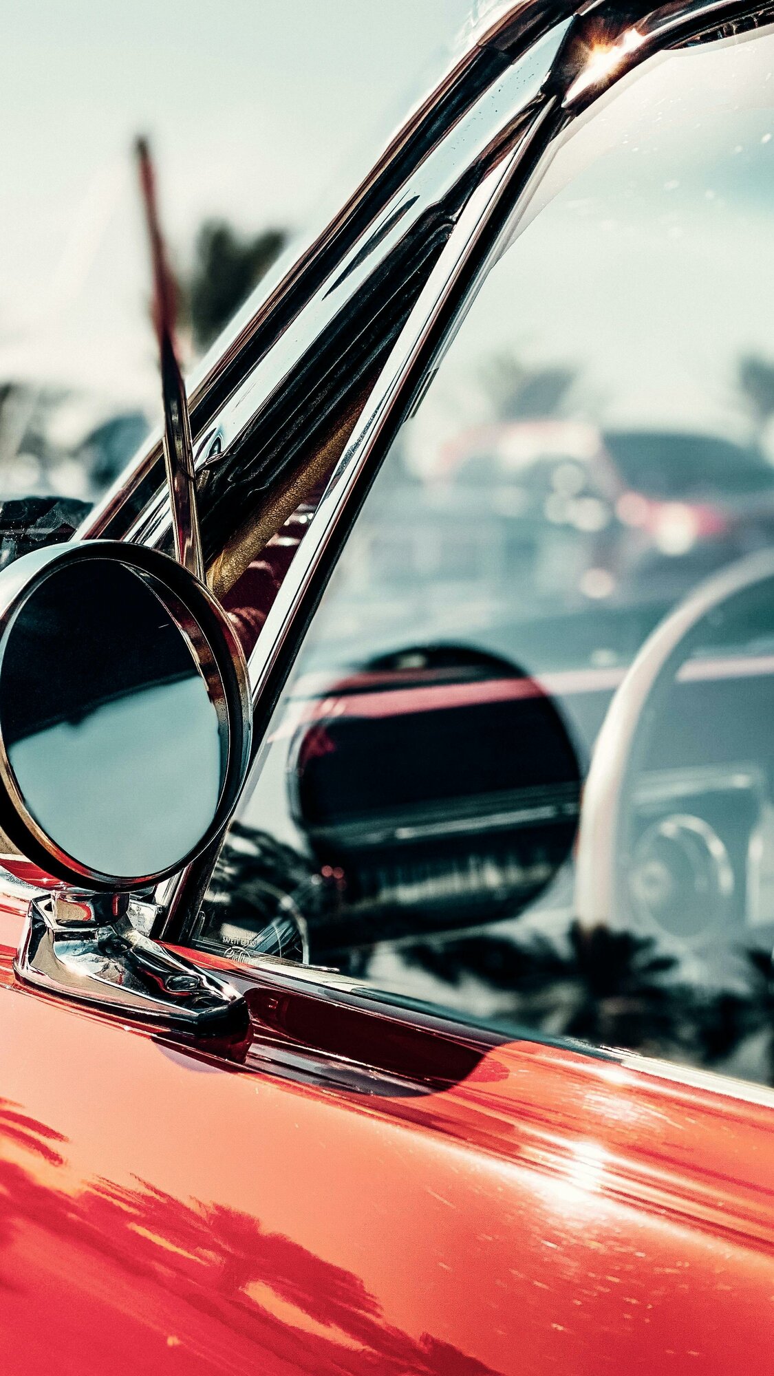 Картина на холсте 60x110 LinxOne "Автомобиль, интерьер для дома / декор на стену / дизайн