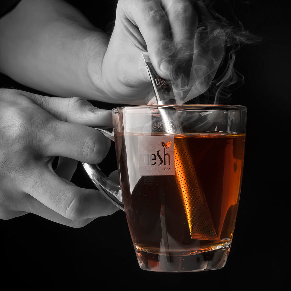 Чай Mesh Stick Tea&Coffee, черный, пакетированный, в стиках, 16 шт.