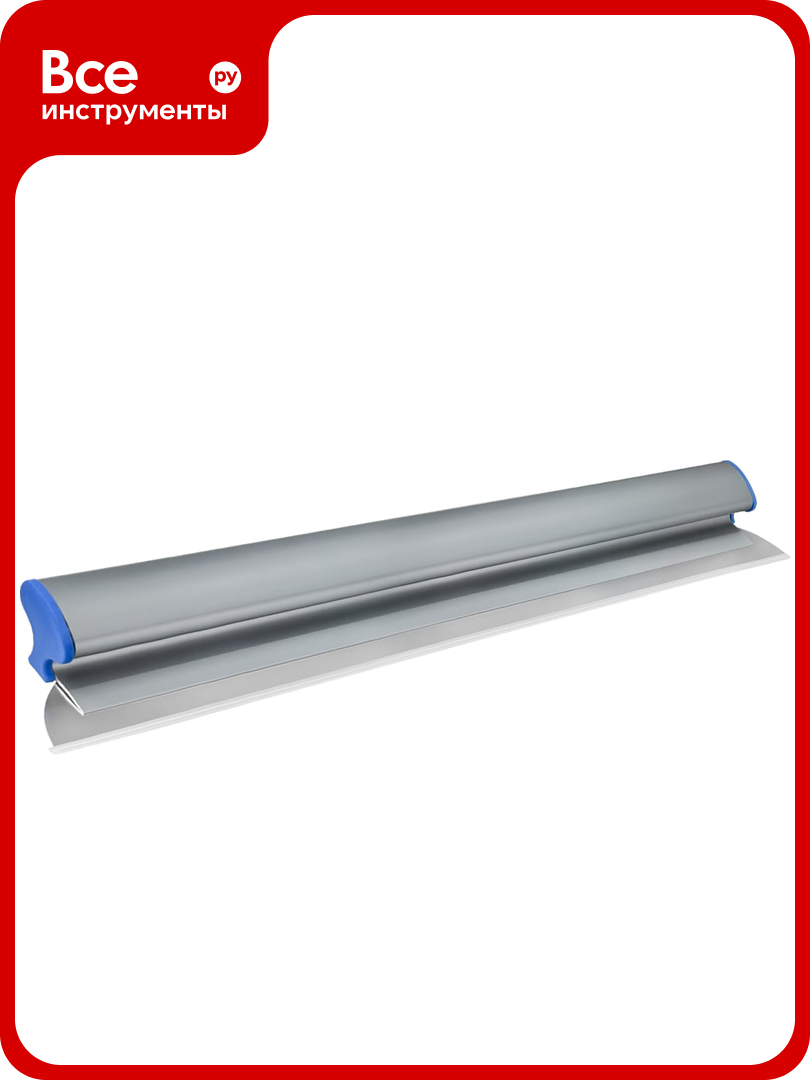 Шпатель-правило vertextools 1200мм толщина 05мм алюминевый+нержавеющая сталь 1607-1200