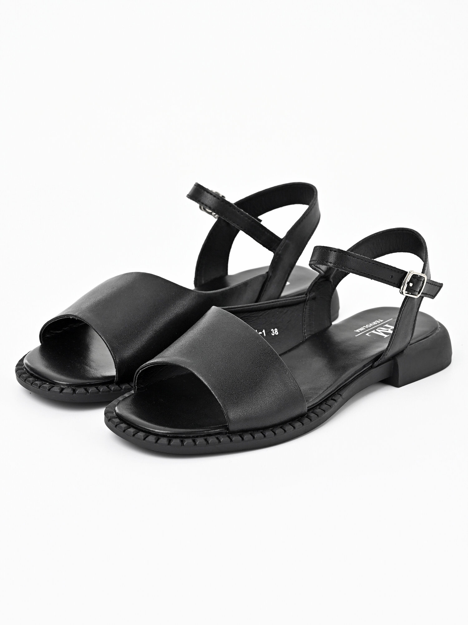 Босоножки TERVOLINA, размер 37, черный