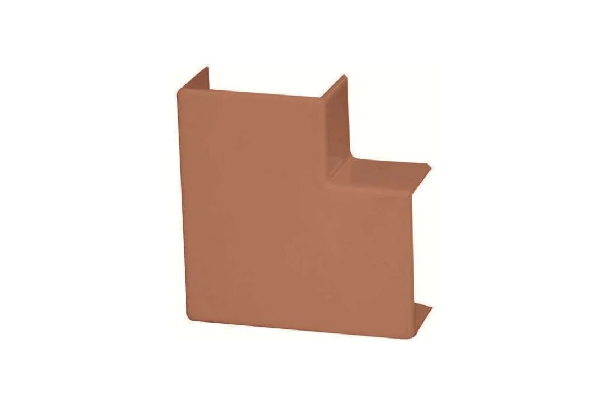 Рувинил Поворот на 90 градусов для РКК 20x10 коричневый уп 20 шт ПВР-20х10-К