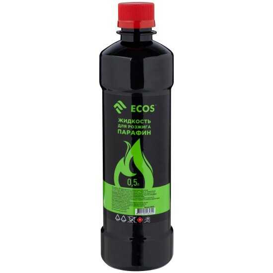Жидкость для розжига Ecos 05л парафин