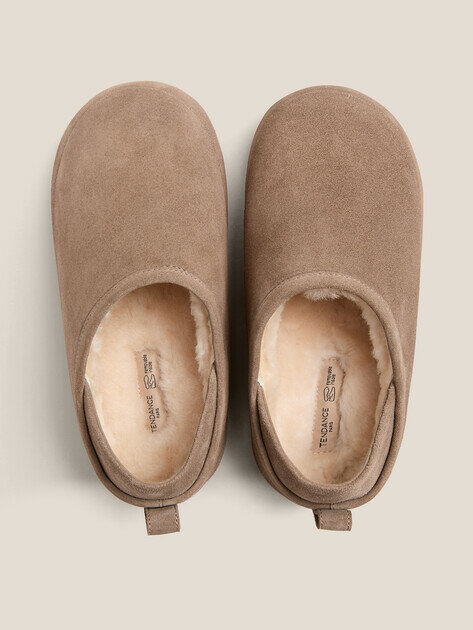 Угги TENDANCE, размер 40, серо-коричневый — фото 1