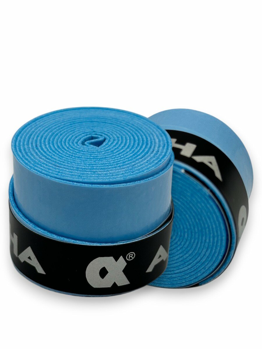 Профессиональная намотка ALPHA на ракетки 2 шт, синяя, 110 см