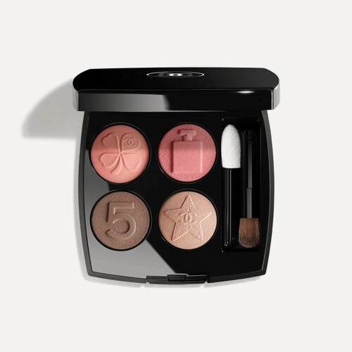 Изображение товара Тени CHANEL Les 4 Ombres Boutons 2 г | лимитированные с культовым дизайном |Тон 209 Boutons Mademoiselle