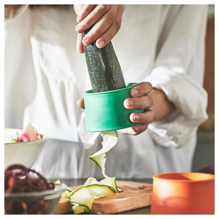 Набор овощерезок ИКЕА UPPFYLLD, для овощей и фруктов, нержавеющая сталь — фото 1