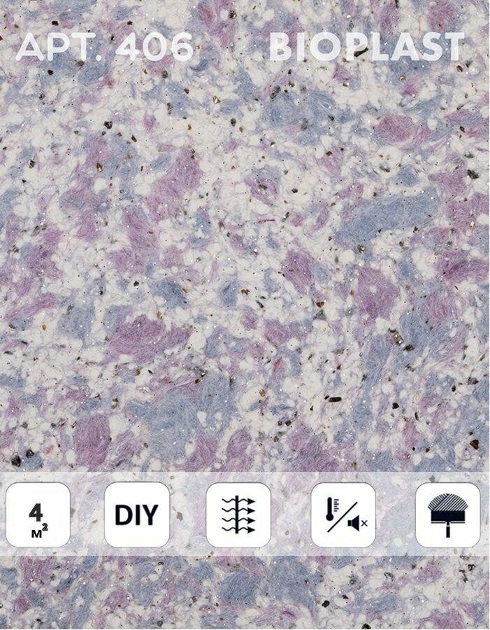 Жидкие обои Bioplast  арт  406