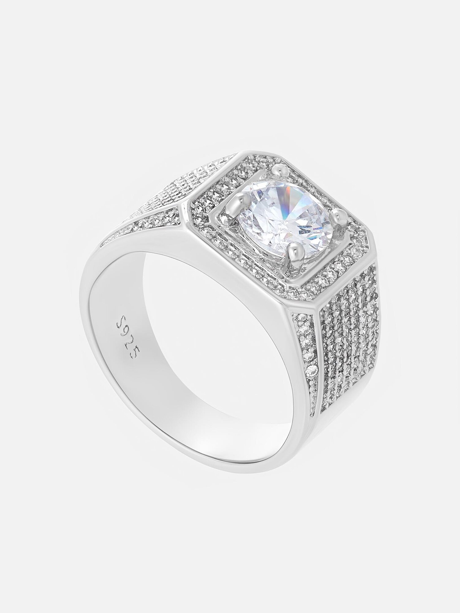 Печатка Shine & Beauty, кристаллы Swarovski