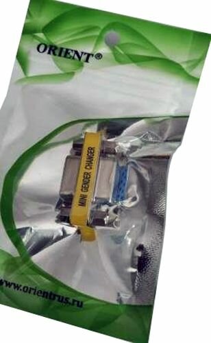 Переходник разъема COM RS232 DB9F - DB9F (ORIENT C807) — фото 1