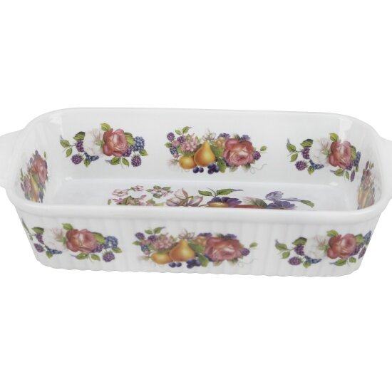 Блюдо для запекания Pomi D oro 28 х 14 см  фарфор  P035084 