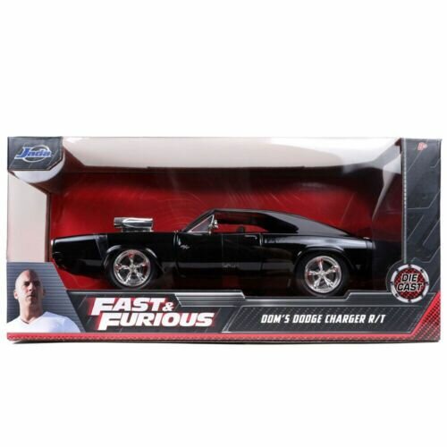 JADA 1:24 Модель автомобиля из сплава, Dom's Dodge Charger RT , Fast & Furious1 шт