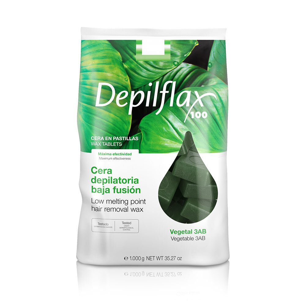Воск горячий Depilflax Зеленый 1кг