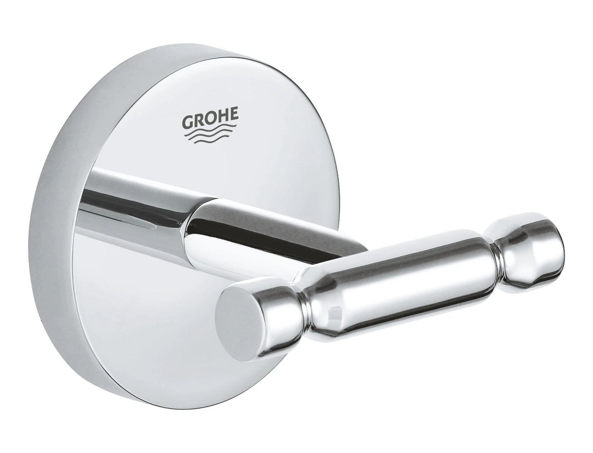Крючок для халата GROHE BauCosmopolitan хромированный скрытый монтаж 2 шт