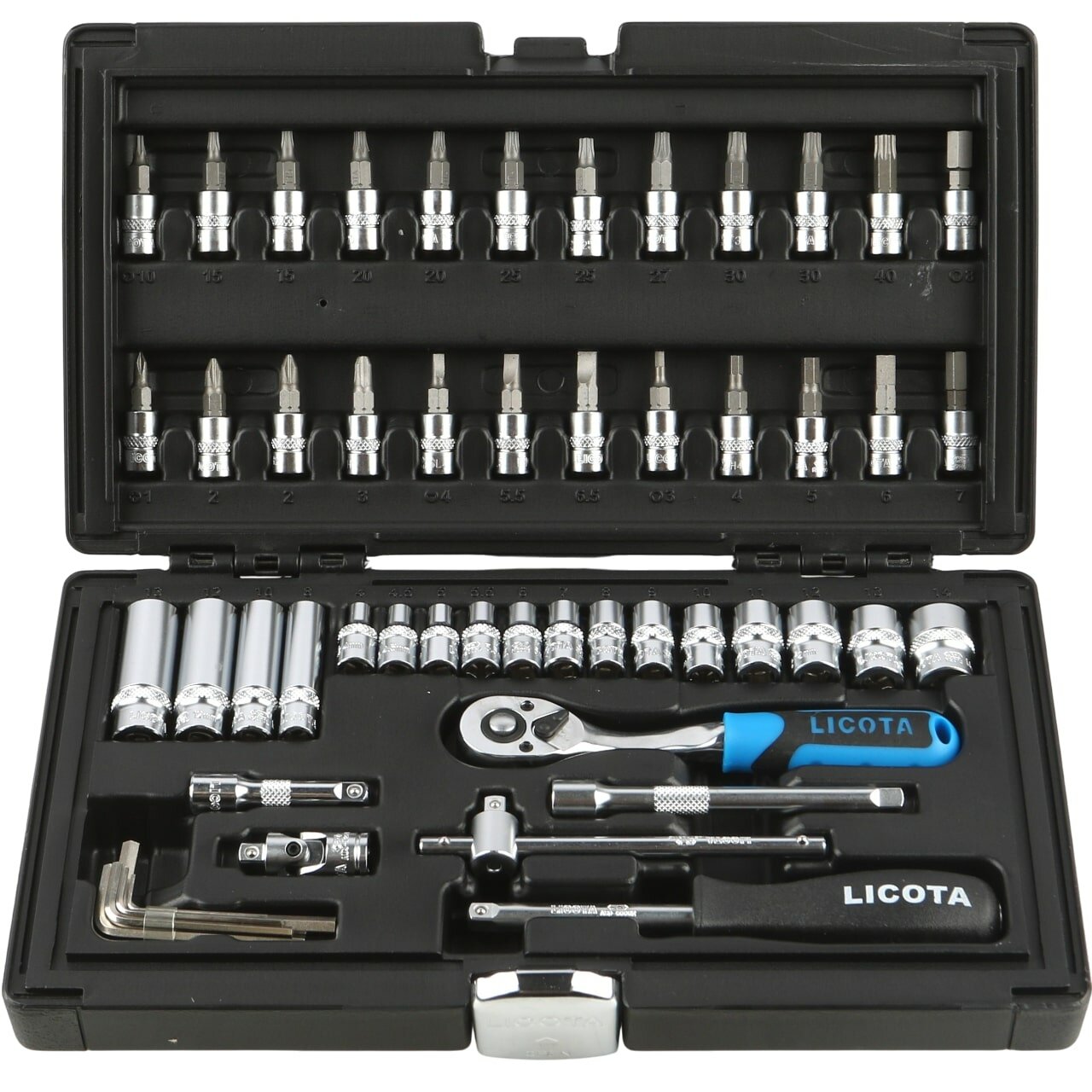 Licota ALK-8003F Набор торцевых головок 1/4