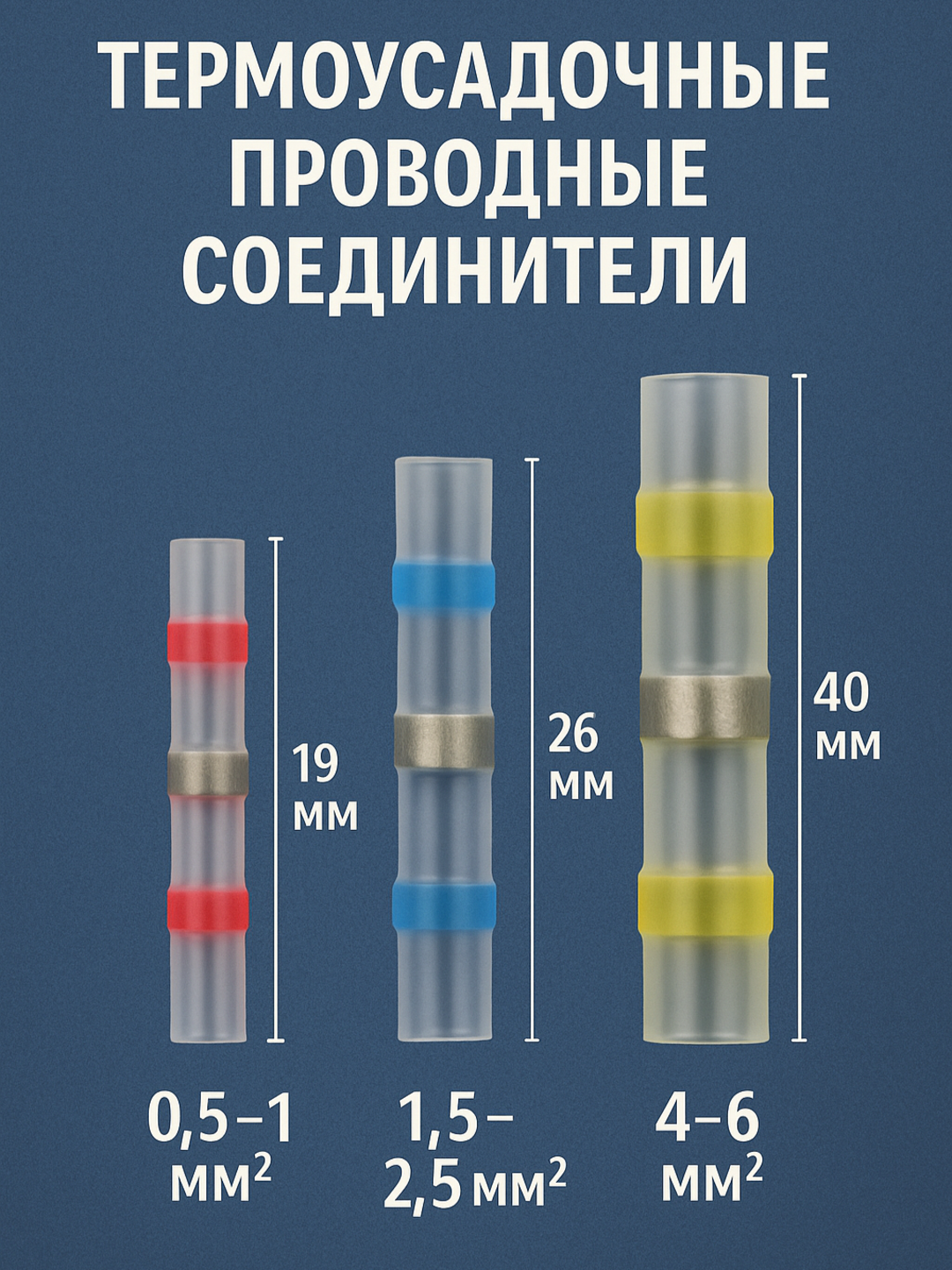 Термоусадочные гильзы с припоем — фото 1