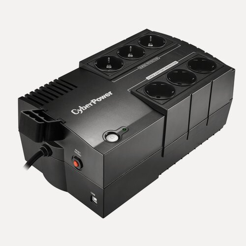 Изображение товара CyberPower BS450E Источник бесперебойного питания 450VA 270W, 8 розеток Schuko, 1xUSB для ПК, линейно-интерактивный