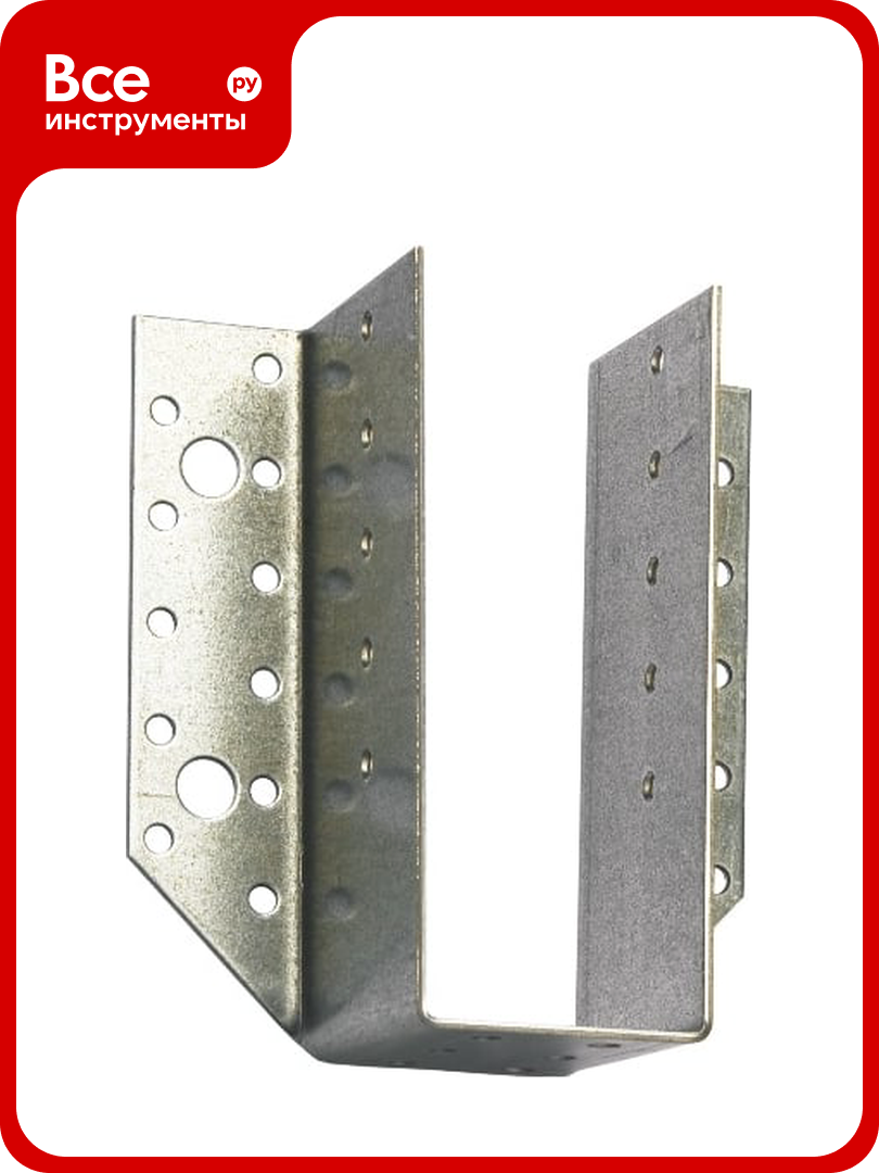 Опора бруса ООО Металлист 140х76х100х2 раскрытая цинк 530641410-010