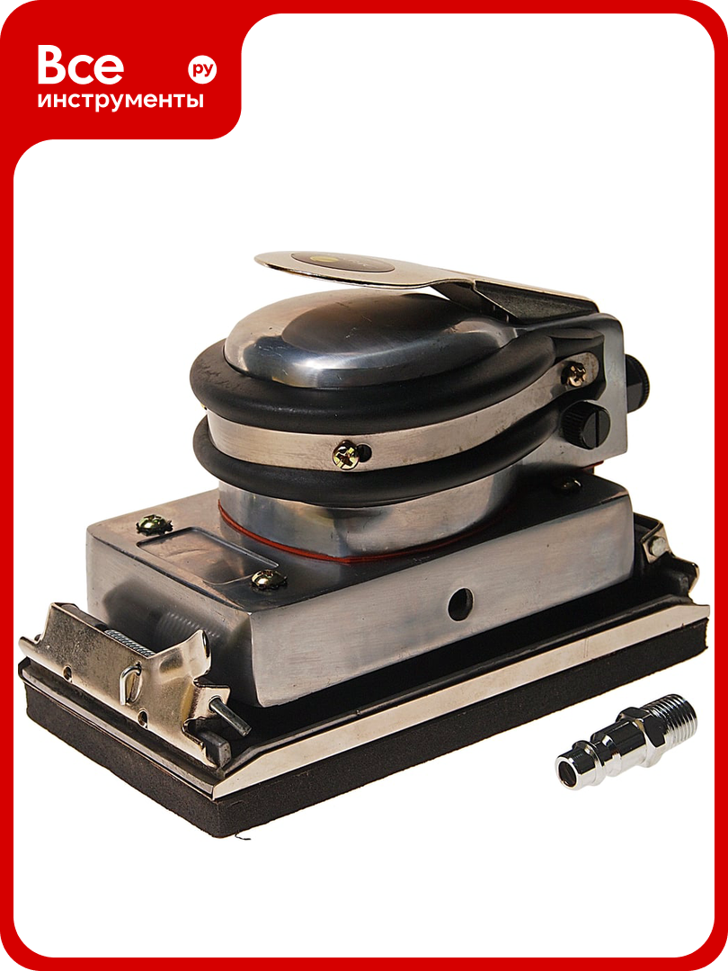 Пневмошлифмашинка с зажимной платформой эврика ER-82160