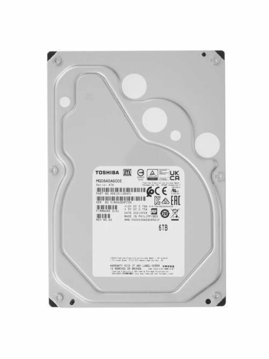 6 ТБ Enterprise Capacity MG08 MG08ADA600E 7200 об/мин