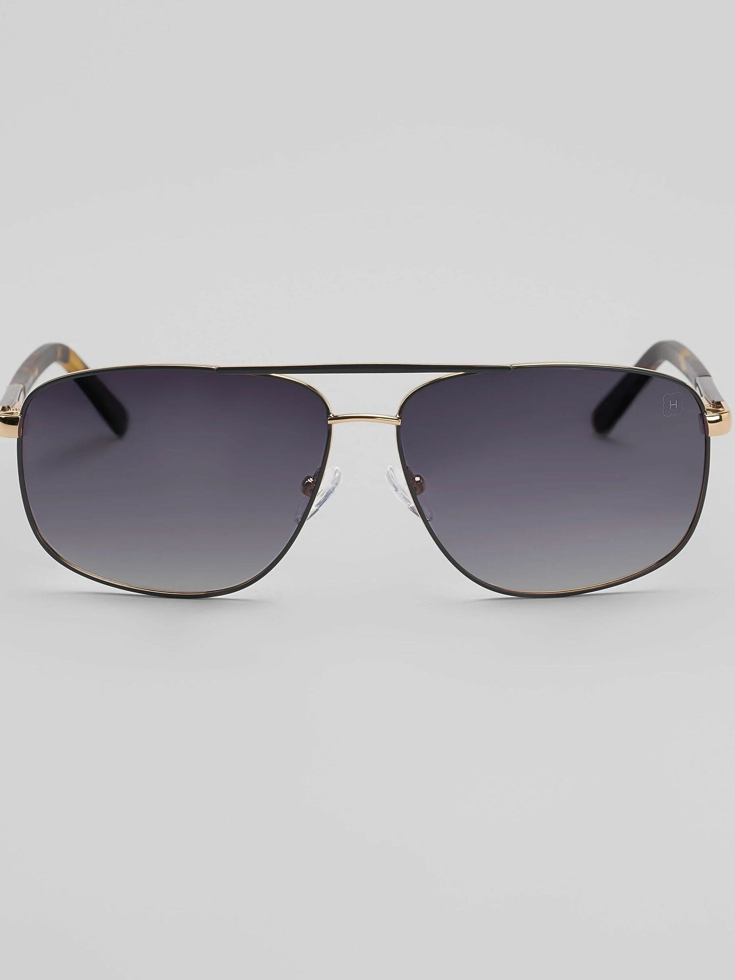 Солнцезащитные очки HENDERSON, серебряный, коричневый — фото 1