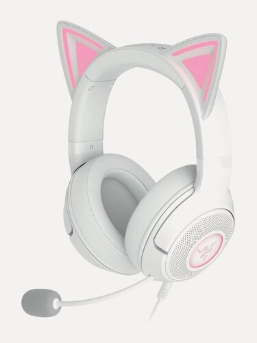 Изображение товара Игровые наушники Razer Kraken Kitty V2 RZ04-04730600-R3M1, белые