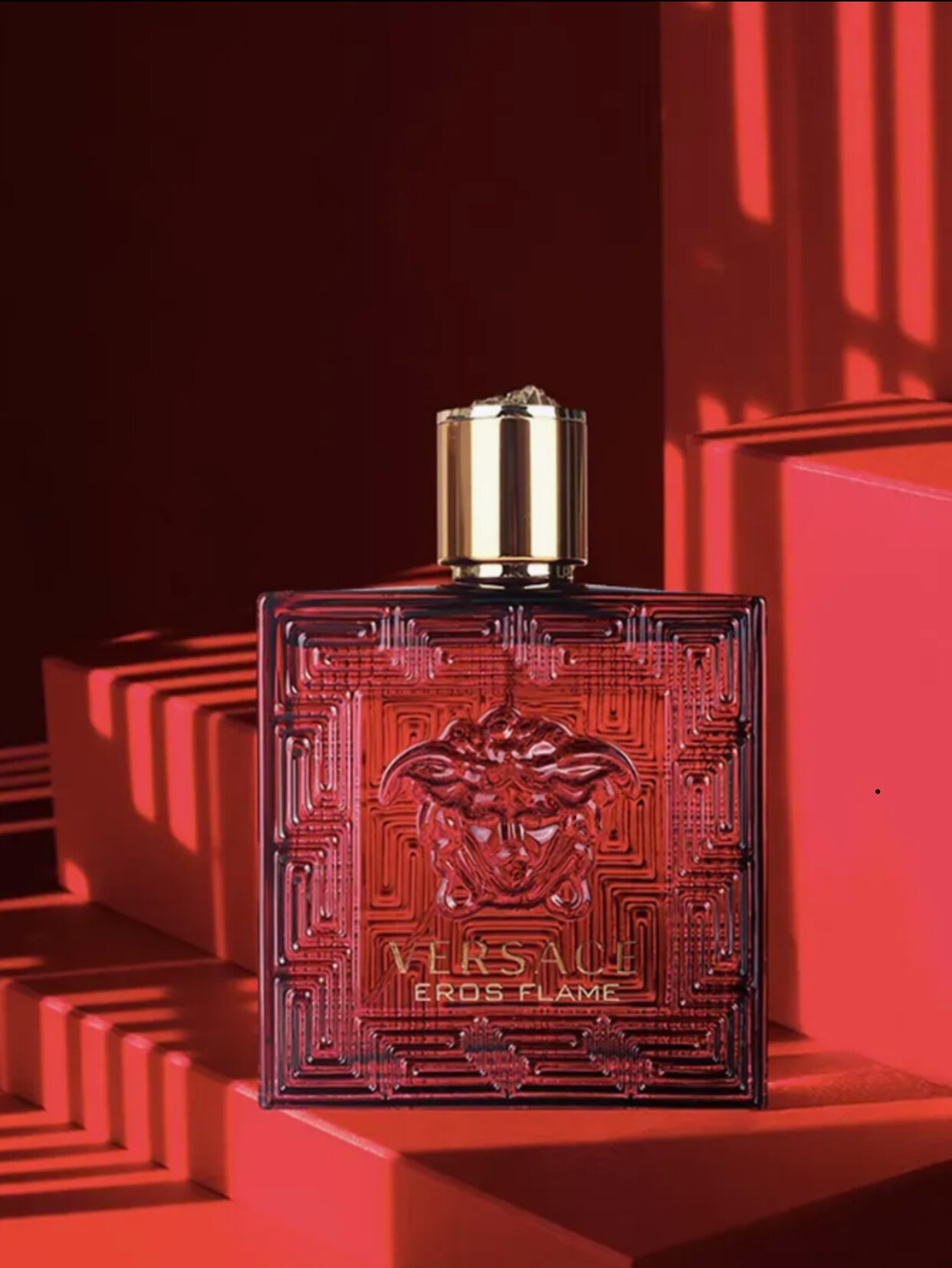 VERSACE, EROS FLAME, парфюмерная вода, роскошный и элегантный аромат для мужчин, 100 мл