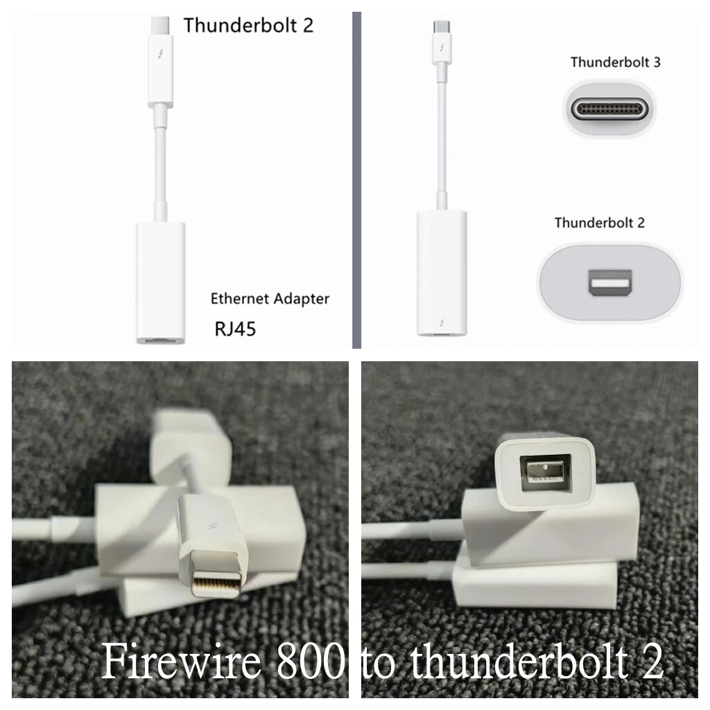 Адаптер Apple Thunderbolt To FireWire 800 Thunderbolt To Fire