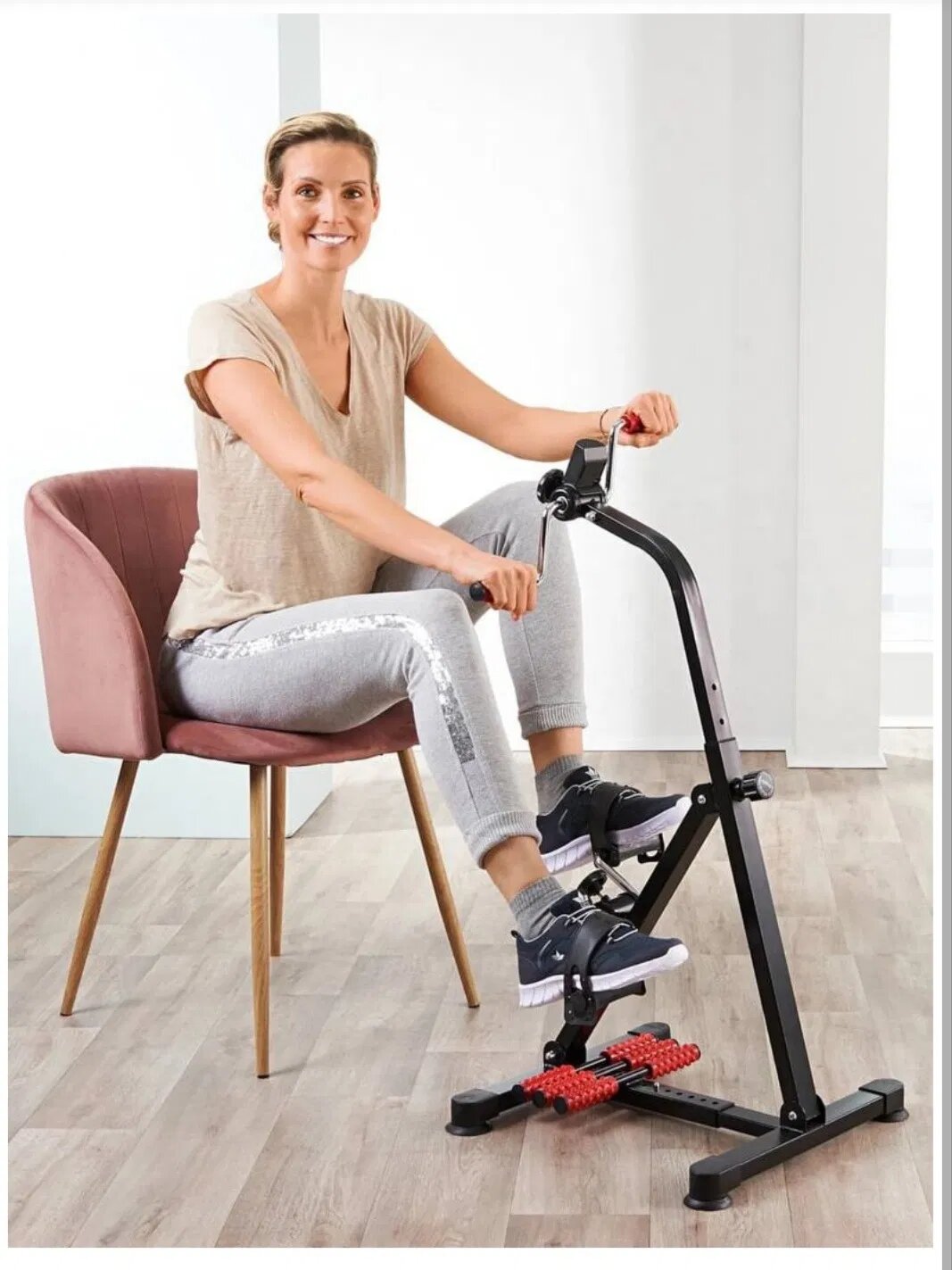 Мини велотренажер для рук и ног 3 в 1